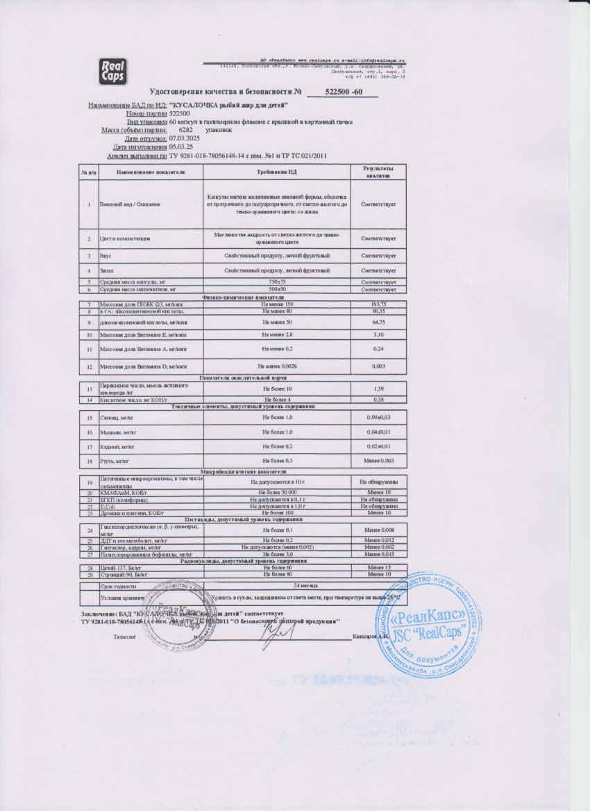 Паспорт №032025